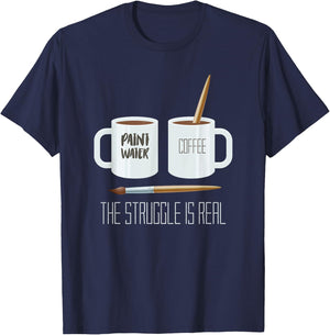 Funny Artist Problems Painter Gift Artist T-Shirt - T-Shirt | Navy