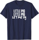 The Walking Dead Negan Little Pig T-Shirt - T-Shirt | Navy