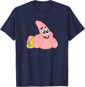 Mademark x SpongeBob SquarePants - Patrick Star - Feelin' Cute T-Shirt - T-Shirt | Navy