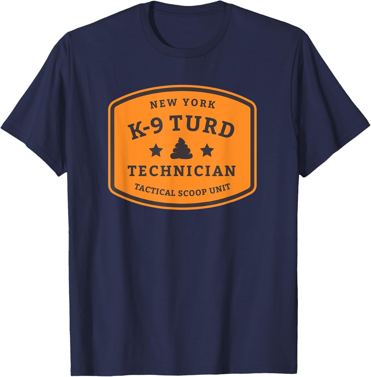 K-9 Turd Technician New York City Scoop Unit T-Shirt - T-Shirt | Navy