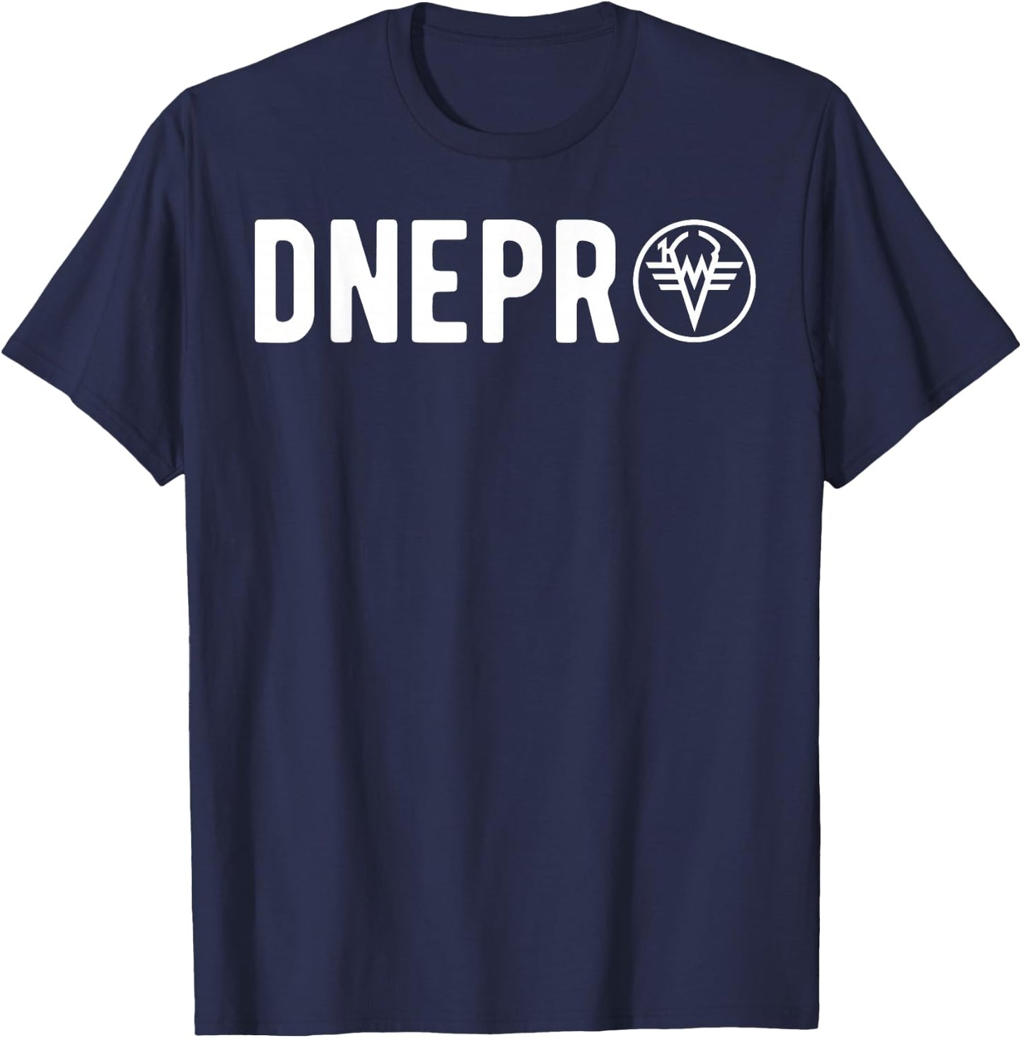 Dnepr Motorcycle Offroad Motorcycle Rider T-Shirt - T-Shirt | Navy