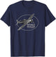 Republic P-47 Thunderbolt Jug WW2 fighter aircraft T-Shirt - T-Shirt | Navy