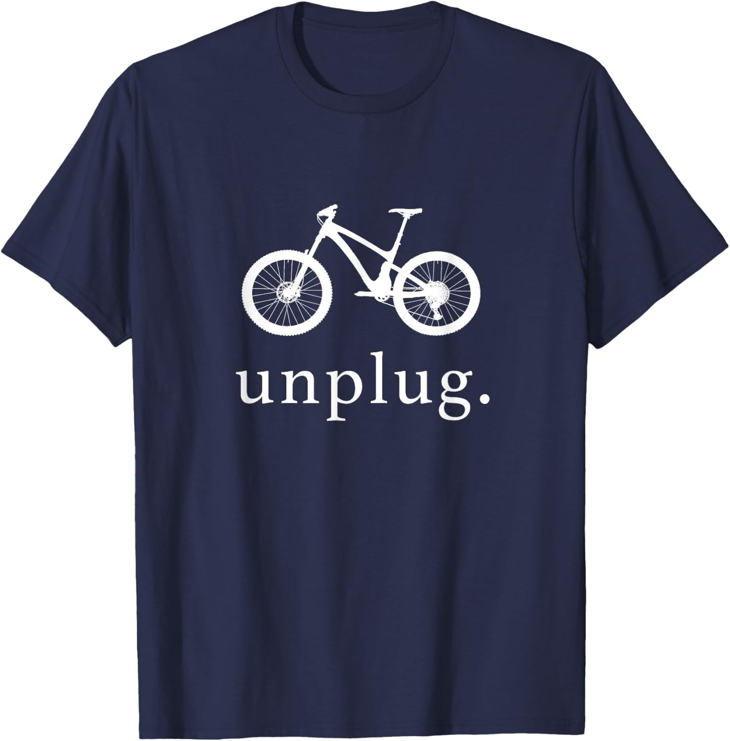 MTB Mountain Bike T-Shirt - T-Shirt | Navy