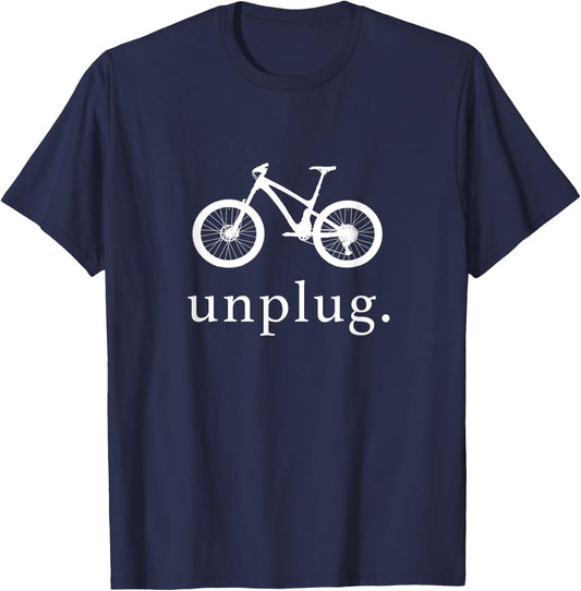 MTB Mountain Bike T-Shirt - T-Shirt | Navy