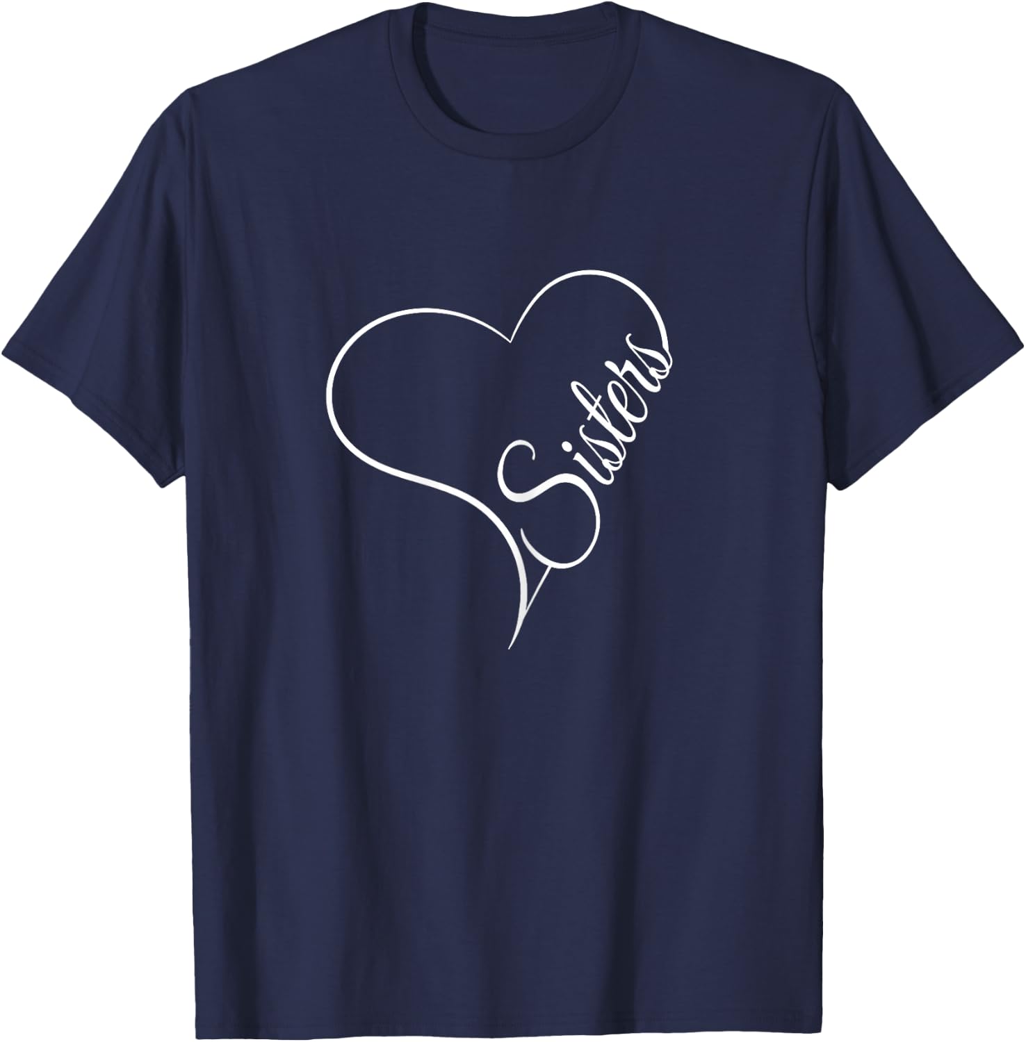 Dear Sister Nice Sisters T-Shirt - T-Shirt | Navy
