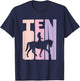 10th Birthday Gift Horse Rider Fan 10 Years Girls T-Shirt - T-Shirt | Navy