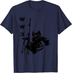 WW3 Novelty T-Shirt - T-Shirt | Navy