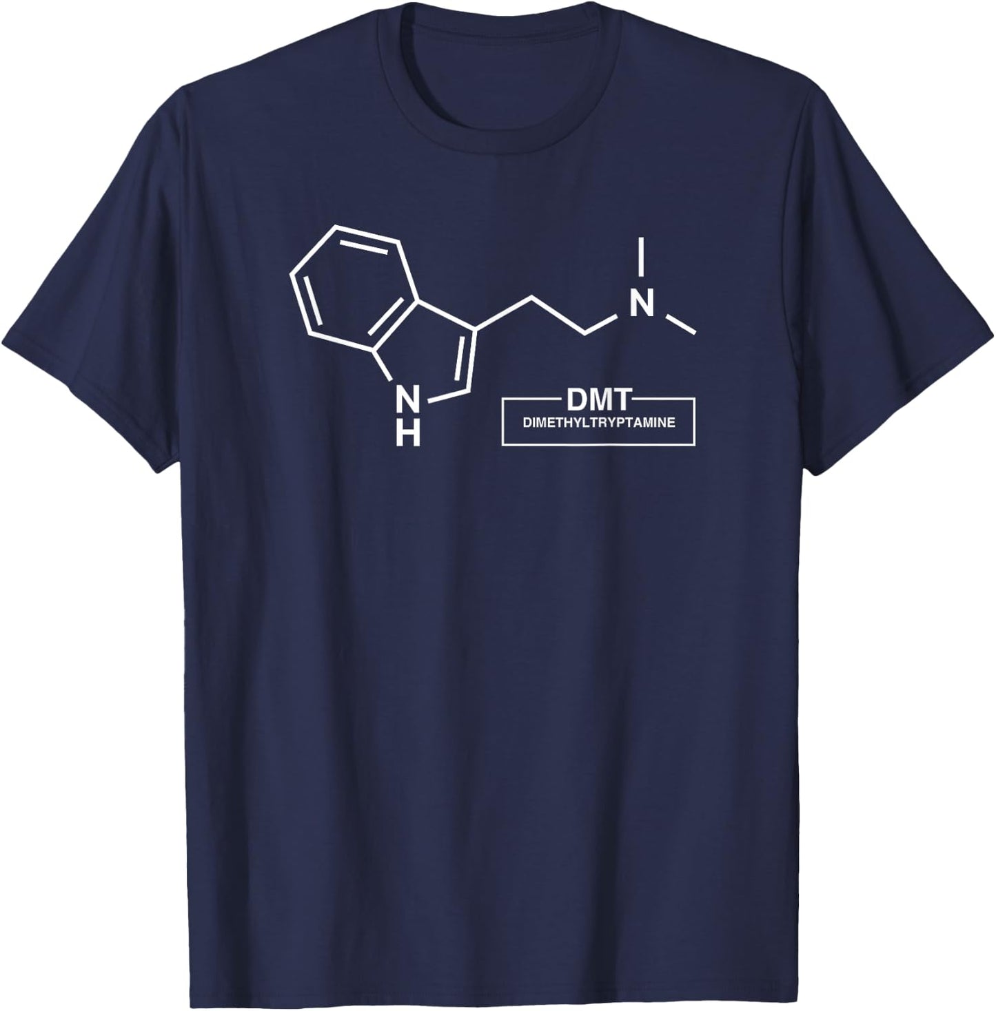 DMT Molecule - Sonoran Desert Toad / Bufo Alvarius T-Shirt - T-Shirt | Navy