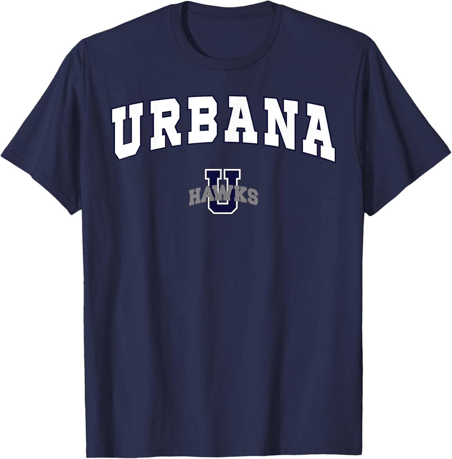 Urbana High School Hawks T-Shirt - T-Shirt | Navy
