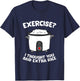 School Exercise I Thought You Said Extra Rice Rice Cooker T-Shirt - T-Shirt | Navy