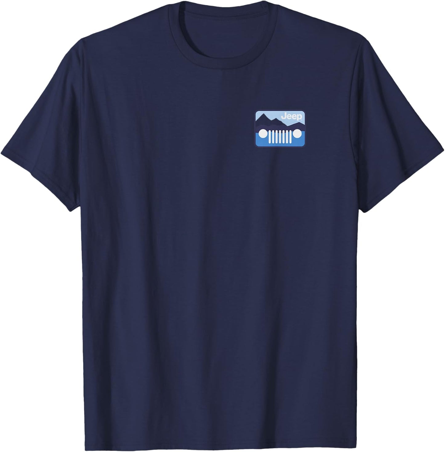 Jeep Grille Badge - Officially Licensed T-Shirt - T-Shirt | Navy