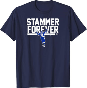 Steven Stamkos - Stammer Forever - Tampa Bay Hockey T-Shirt - T-Shirt | Navy