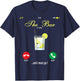 Bar Calls Mobile Call Design Wine Day Drink T-Shirt - T-Shirt | Navy