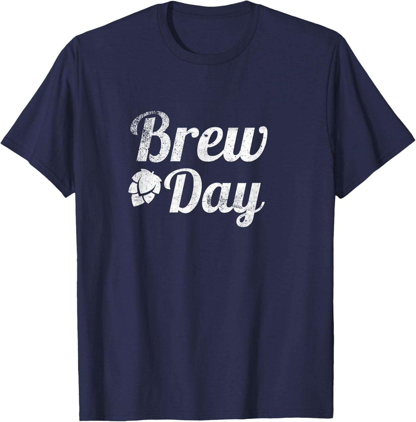 Brewing Craft Beer Brew Day T-Shirt - T-Shirt | Navy