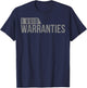 Car Lover, Mechanic I Void Warranties T-Shirt - T-Shirt | Navy