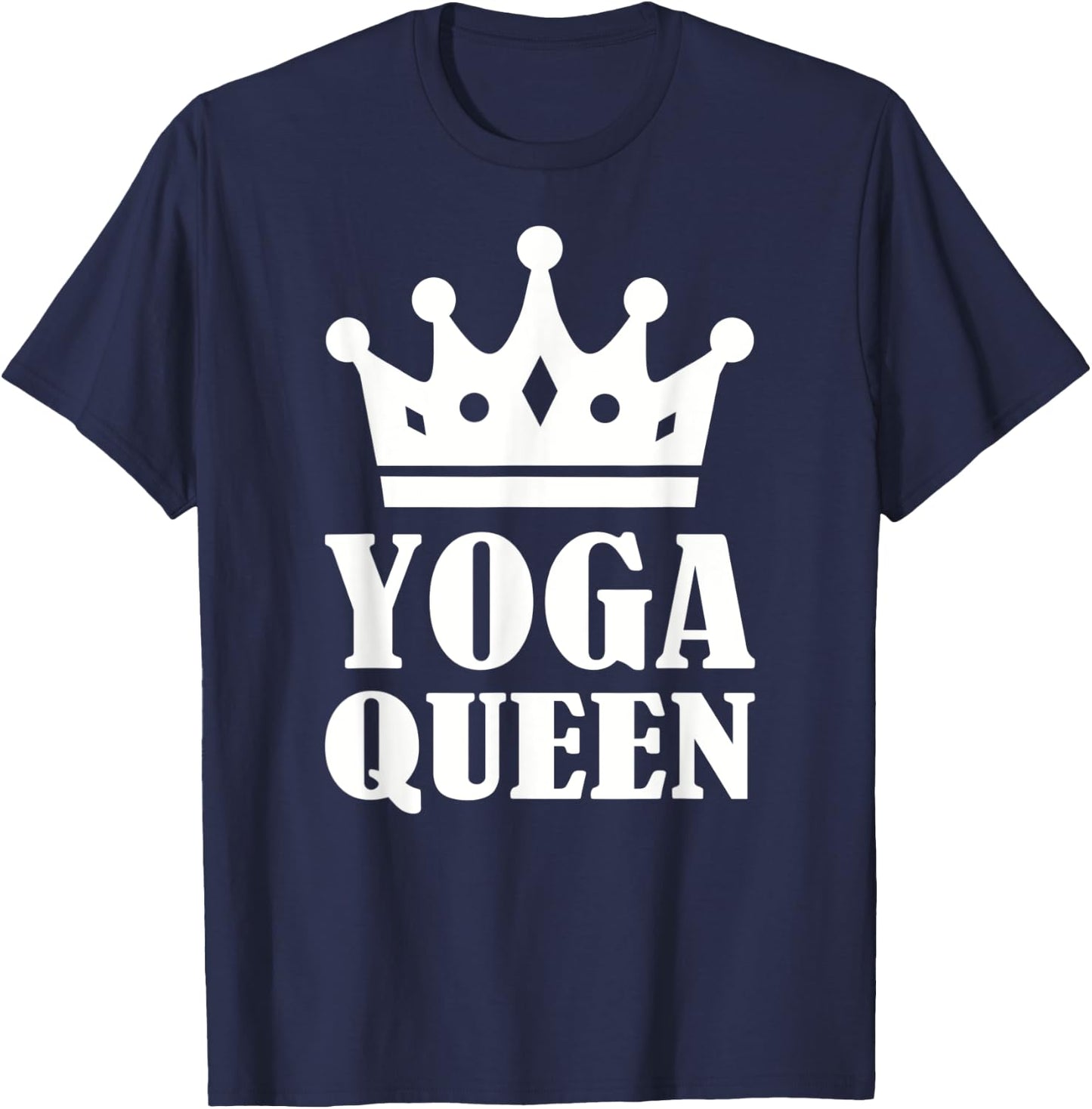 Yoga Queen T-Shirt - T-Shirt | Navy