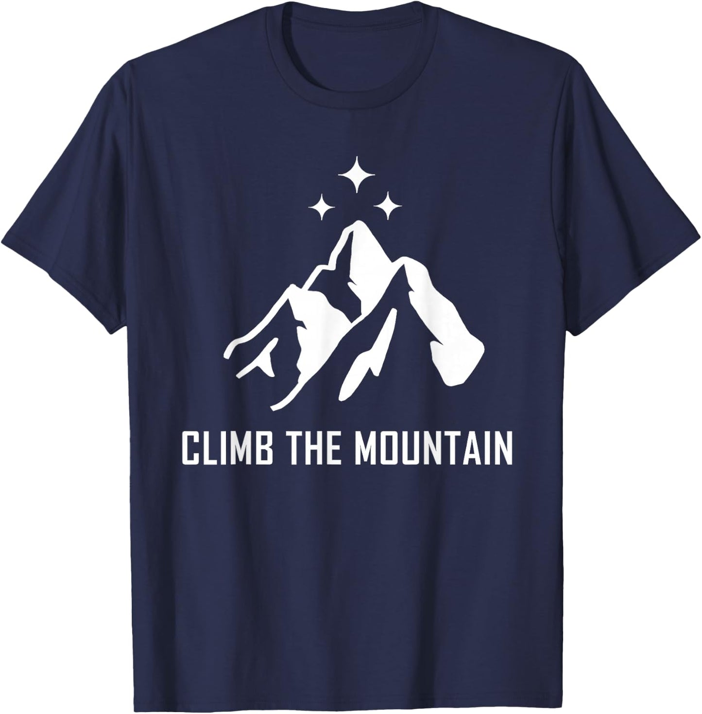 Bookworm ACOSF Climb the Mountain Nesta Night Court Bookish T-Shirt - T-Shirt | Navy