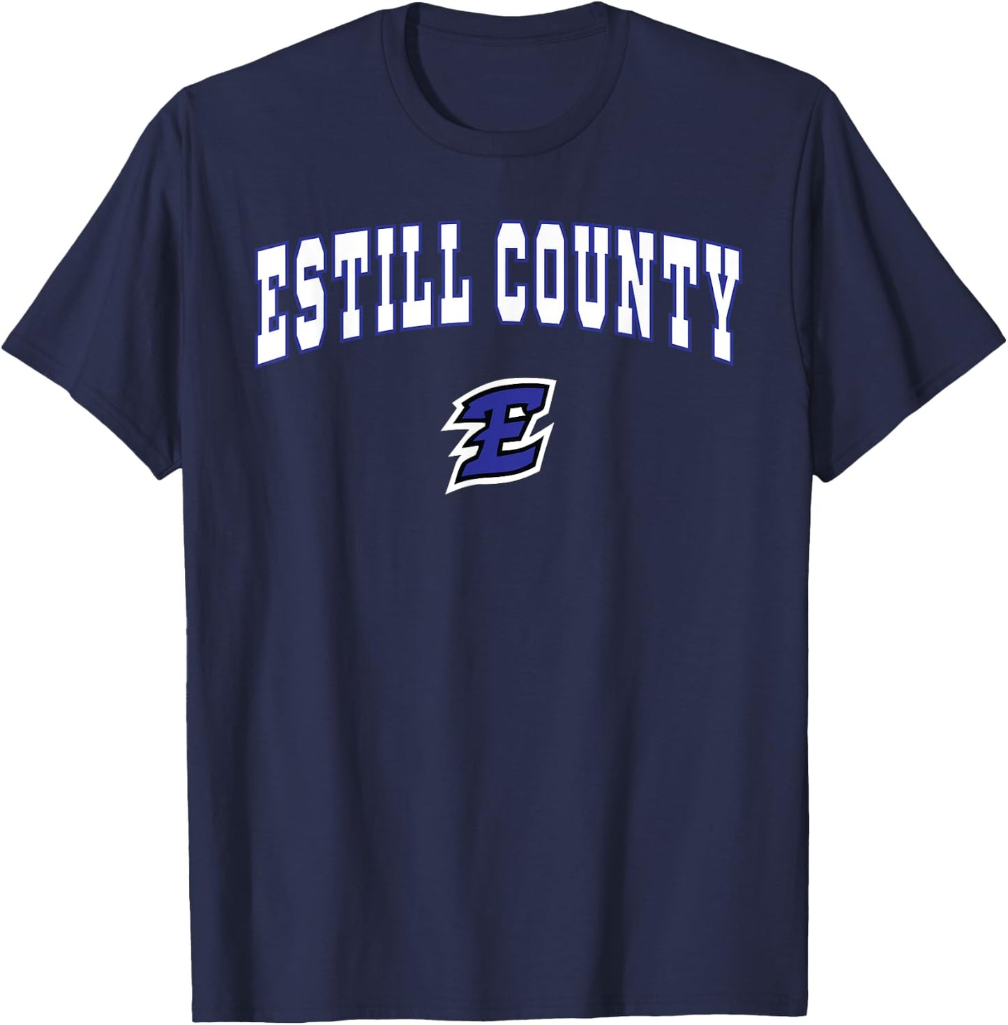 Estill County High School Engineers T-Shirt - T-Shirt | Navy