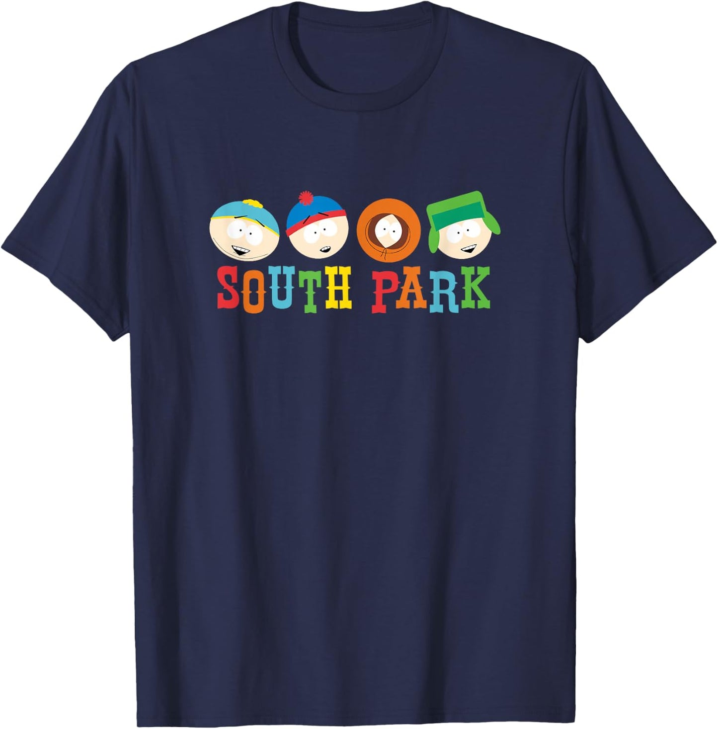 South Park Heads T-Shirt - T-Shirt | Navy