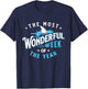 The Most Wonderful Week Of The Year - Shark Lover Sea Ocean T-Shirt - T-Shirt | Navy