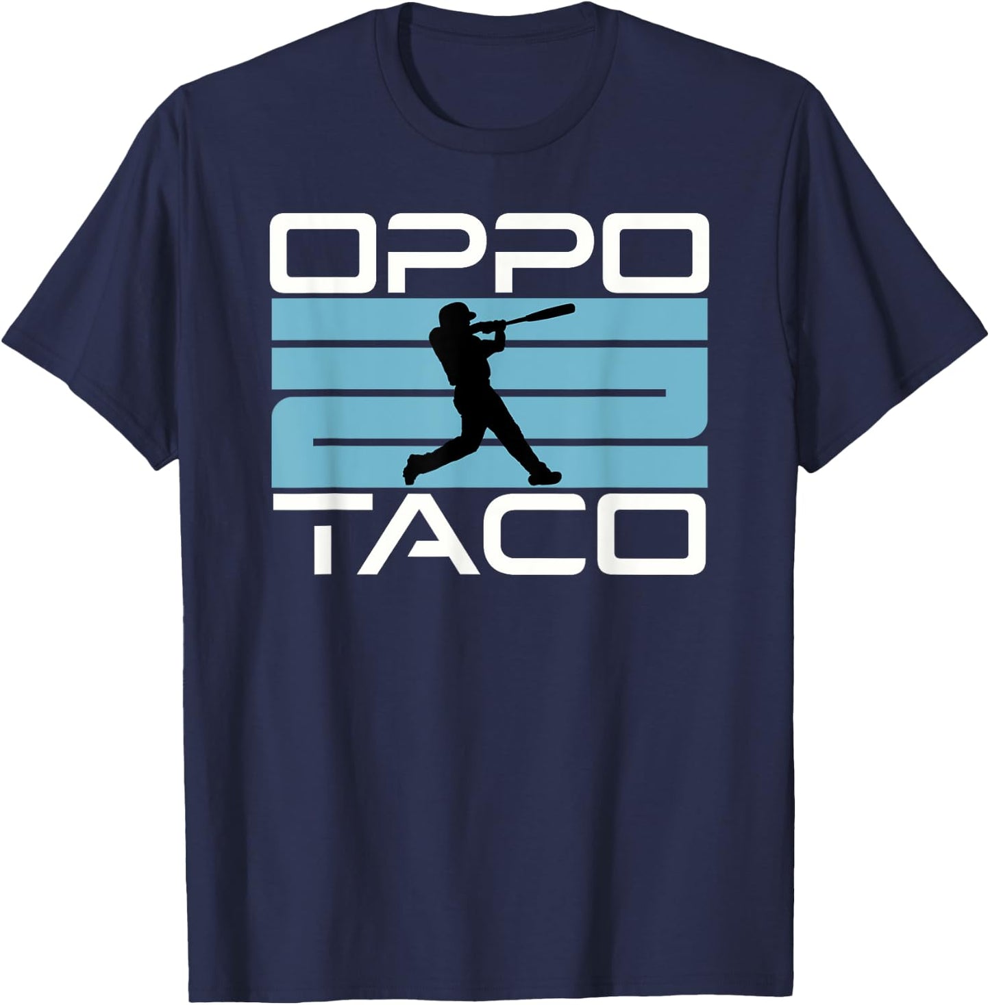 Oppo Taco Baseball T-Shirt - T-Shirt | Navy