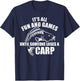 Carp fishing It's all fun and games until someone loses T-Shirt - T-Shirt | Navy