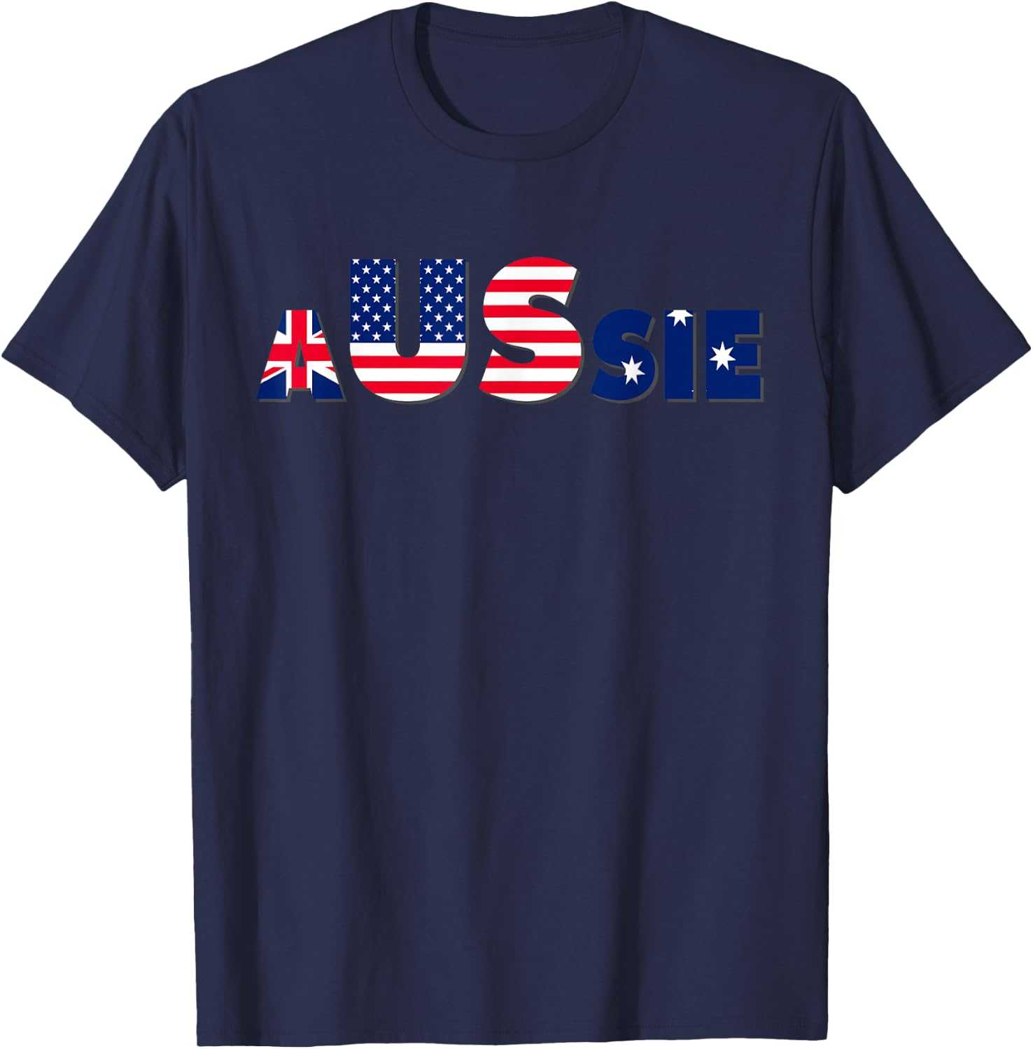 Funny Aussie Australia Gift Women Cool Australian T-Shirt - T-Shirt | Navy