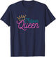 Tritoon Queen Flatboat Pontoon Boat Life Tri-Toon T-Shirt - T-Shirt | Navy
