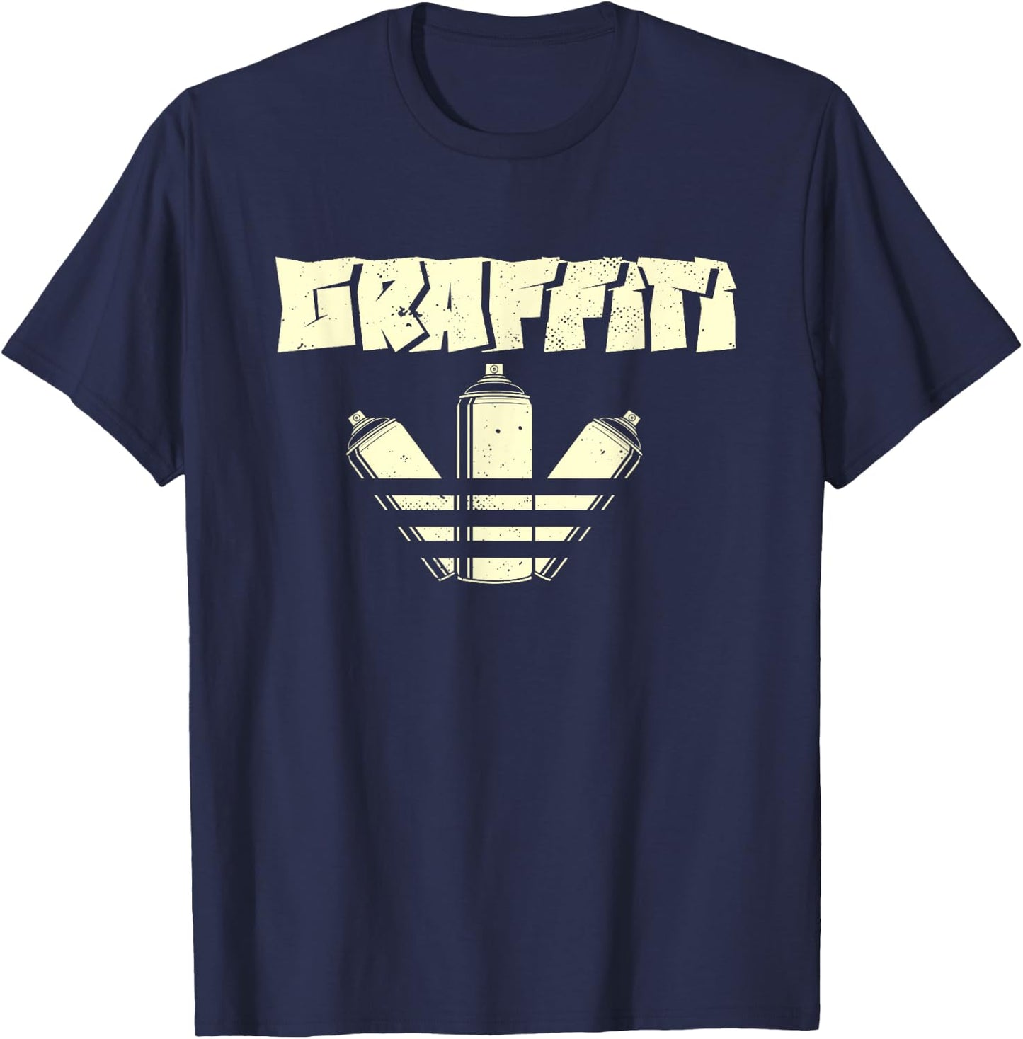Graffiti | Street Urban Art Spray Paint | Graffiti Artist T-Shirt - T-Shirt | Navy