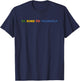 Be Kind to Yourself Saying T-Shirt - T-Shirt | Navy