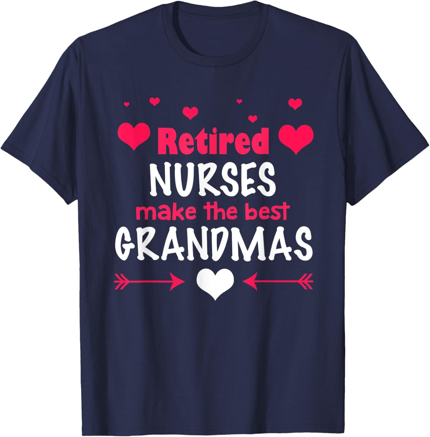 Retired Nurse 2021 - Funny Retirement Gifts for Nurses T-Shirt - T-Shirt | Navy