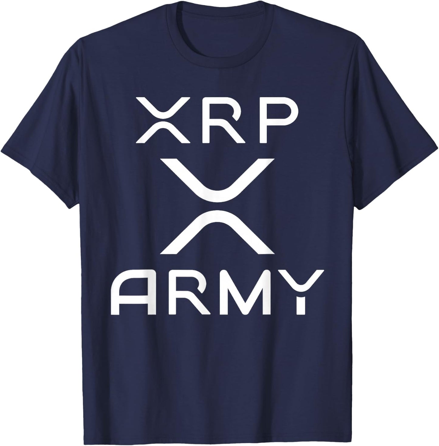 Hodl XRP - XRP Cryptocurrency - XRP Army T-Shirt - T-Shirt | Navy