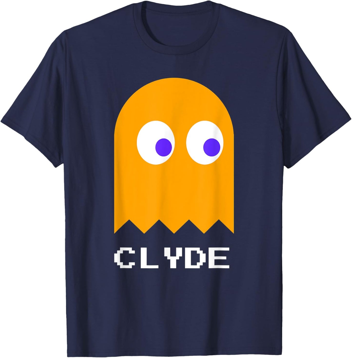 Retro Gamer Nerd CLYDE Halloween Costume T-Shirt - T-Shirt | Navy