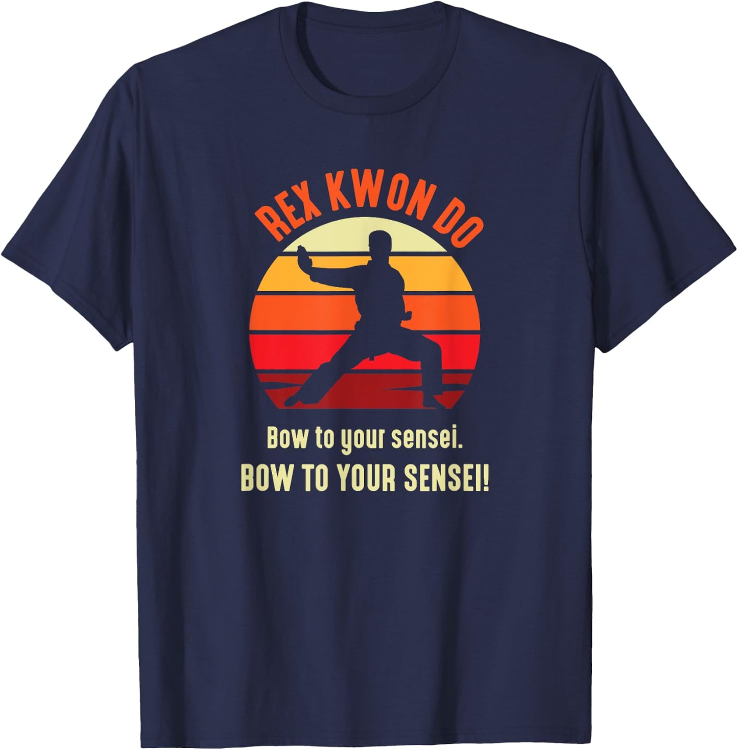 Dynamite And Mixed Martial Arts Rex Kwon Do Dojo Training T-Shirt - T-Shirt | Navy