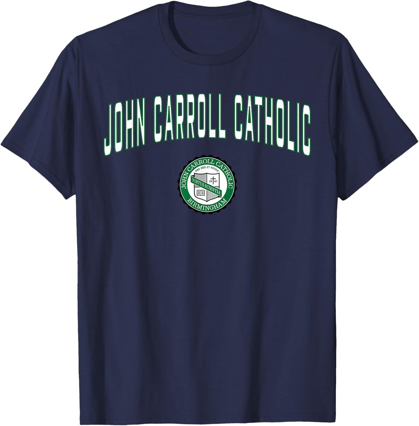 John Carroll Catholic High School Cavaliers T-Shirt - T-Shirt | Navy
