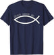 Jesus saved me T-Shirt - T-Shirt | Navy