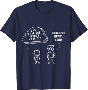 Cybersecurity Engineer Helpdesk Support Funny Datacenter T-Shirt - T-Shirt | Navy