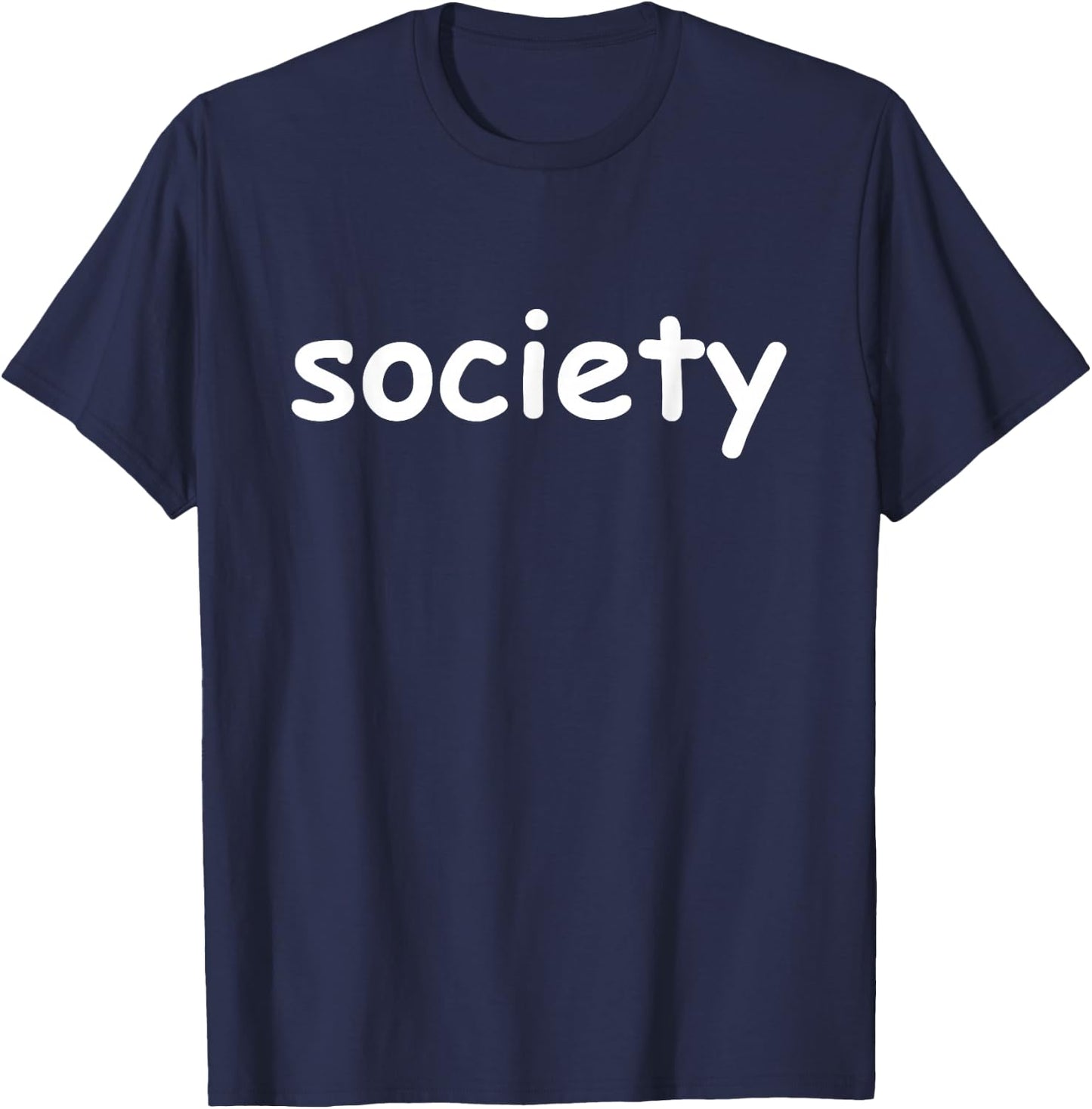 Society Comic Sans Meme T-Shirt - T-Shirt | Navy