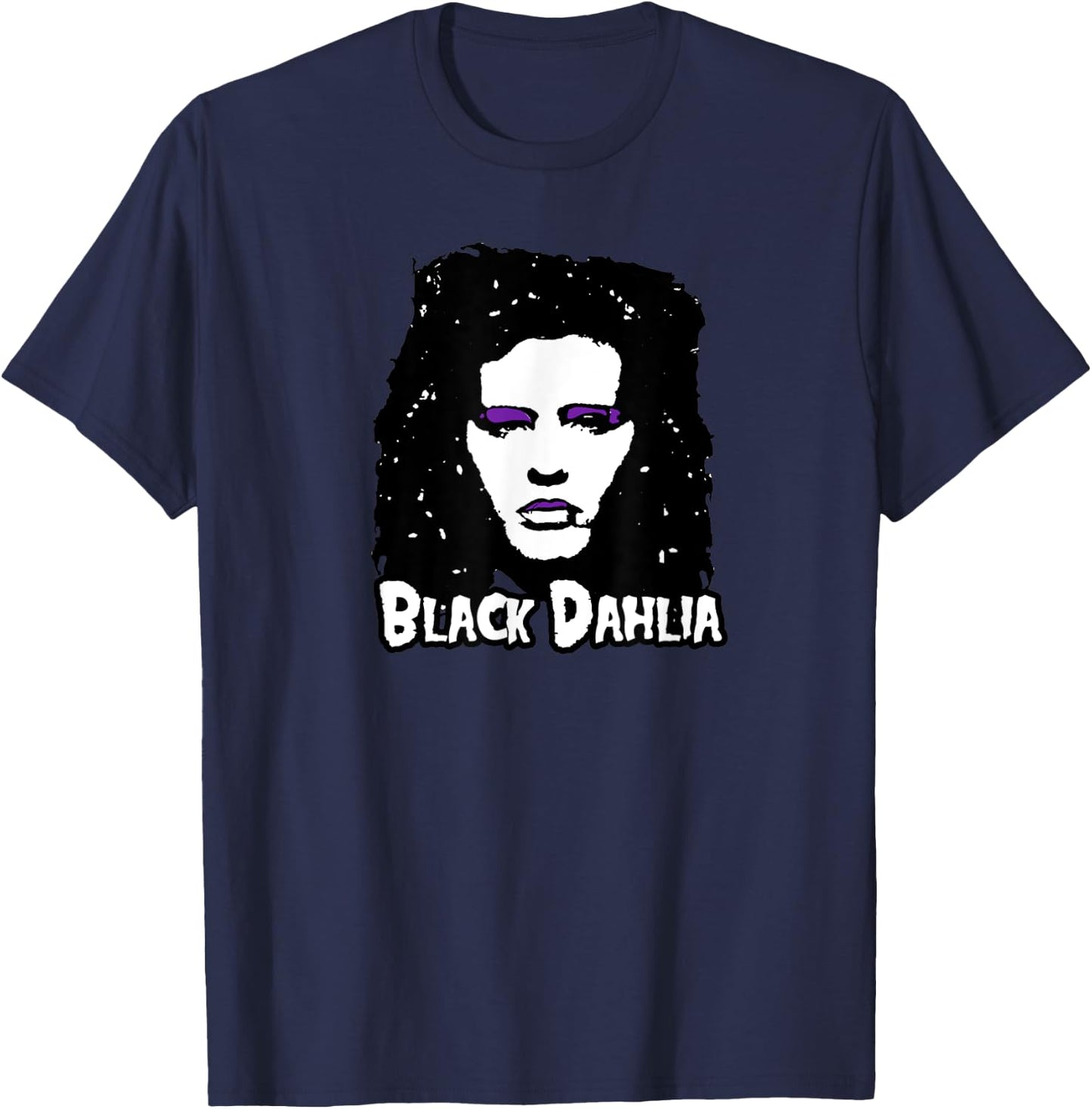 Black Dahlia True Crime Mugshot T-Shirt - T-Shirt | Navy