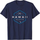 Hawaii Beach Graphic T-Shirt - T-Shirt | Navy