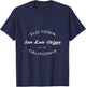 San Luis Obispo SLO Town Retro Logo T-Shirt - T-Shirt | Navy