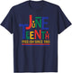 JUNETEENTH Freeish Since 1865 Melanin Ancestor Black History T-Shirt - T-Shirt | Navy