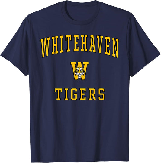 Whitehaven High School Tigers T-Shirt - T-Shirt | Navy