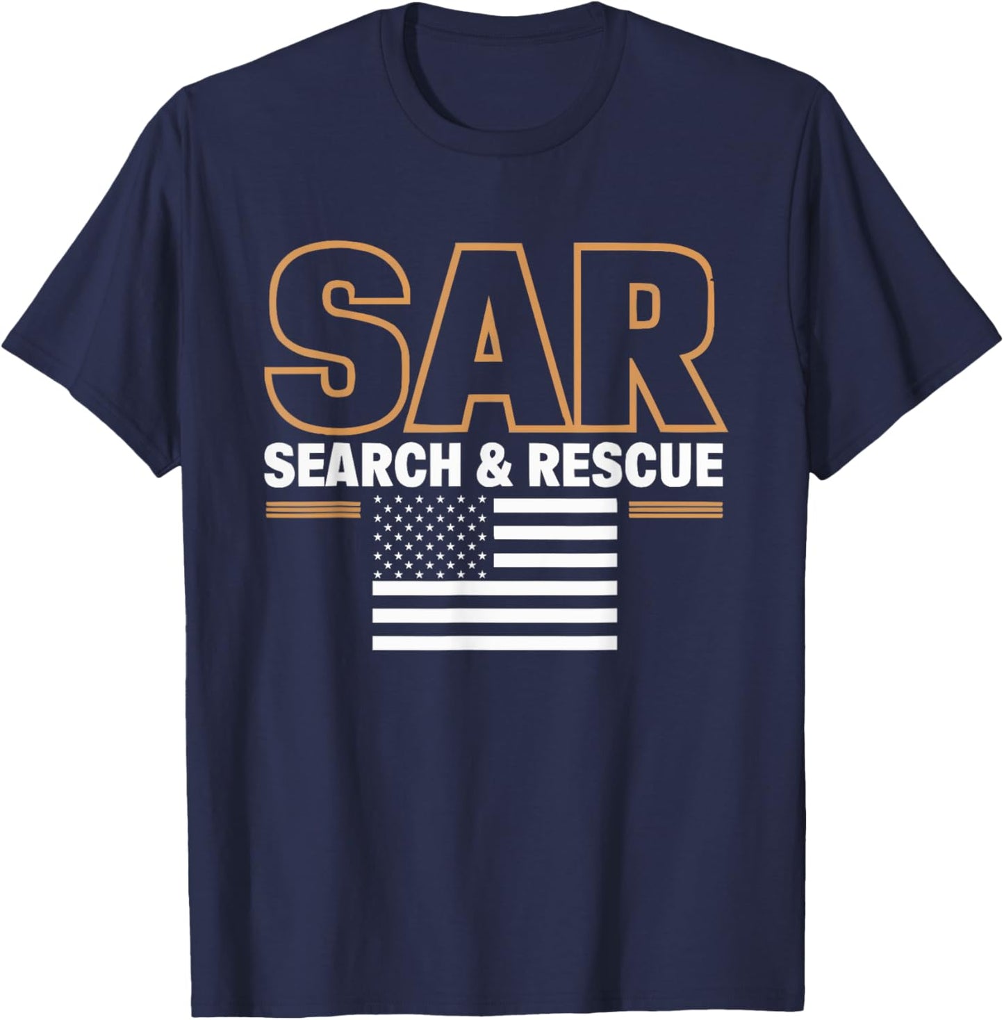 Search And Rescue Team SAR Emergency Response T-Shirt - T-Shirt | Navy