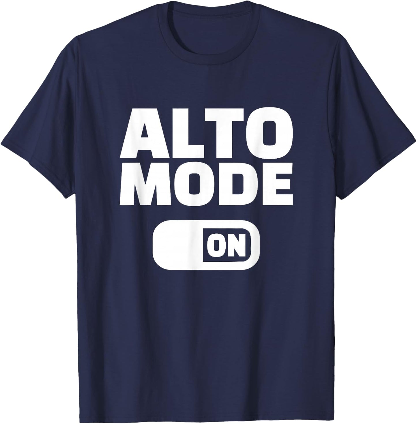 Choir Alto Mode on T-Shirt - T-Shirt | Navy