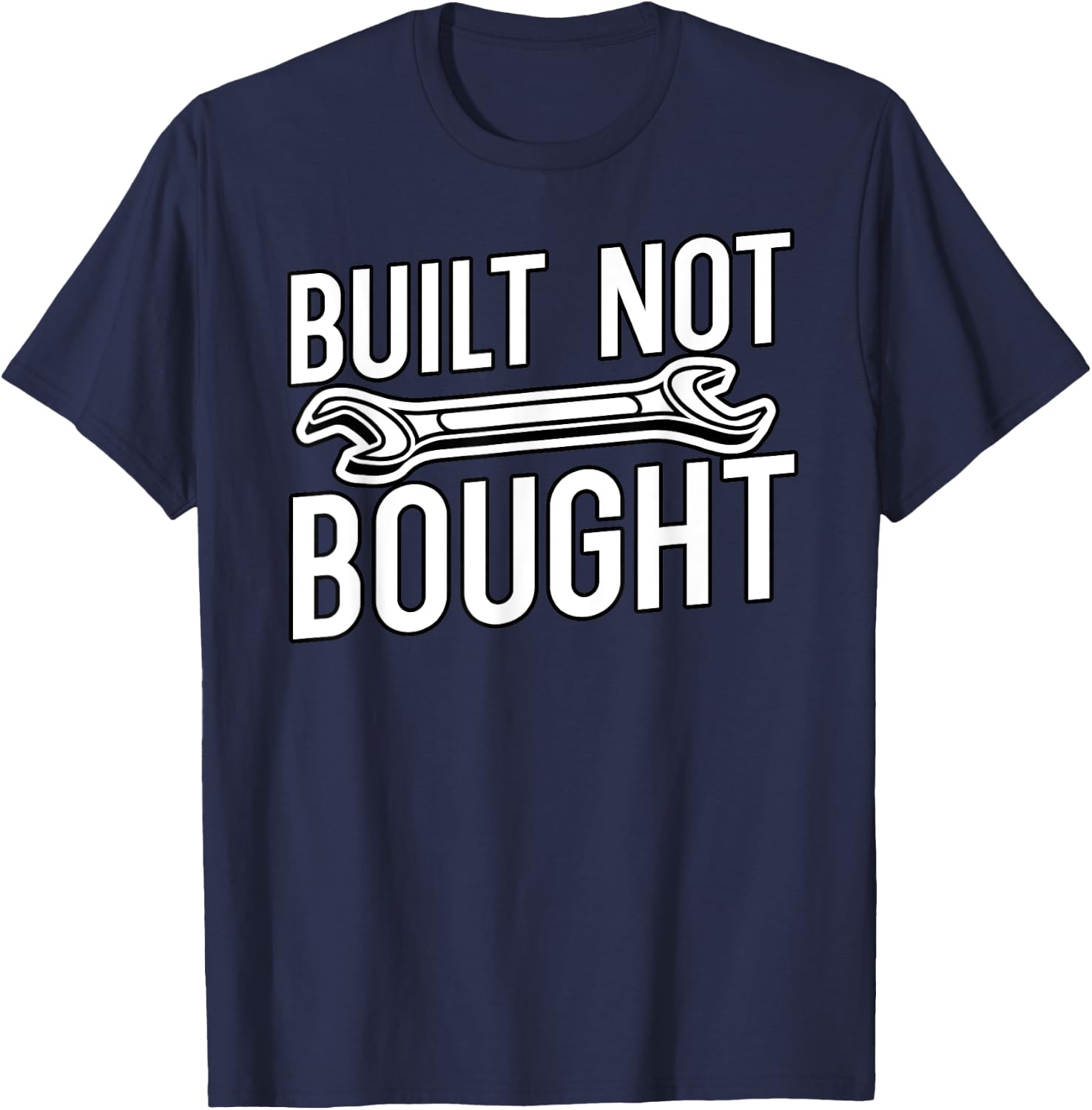 Built Not Bought JDM gifts T-Shirt - T-Shirt | Navy