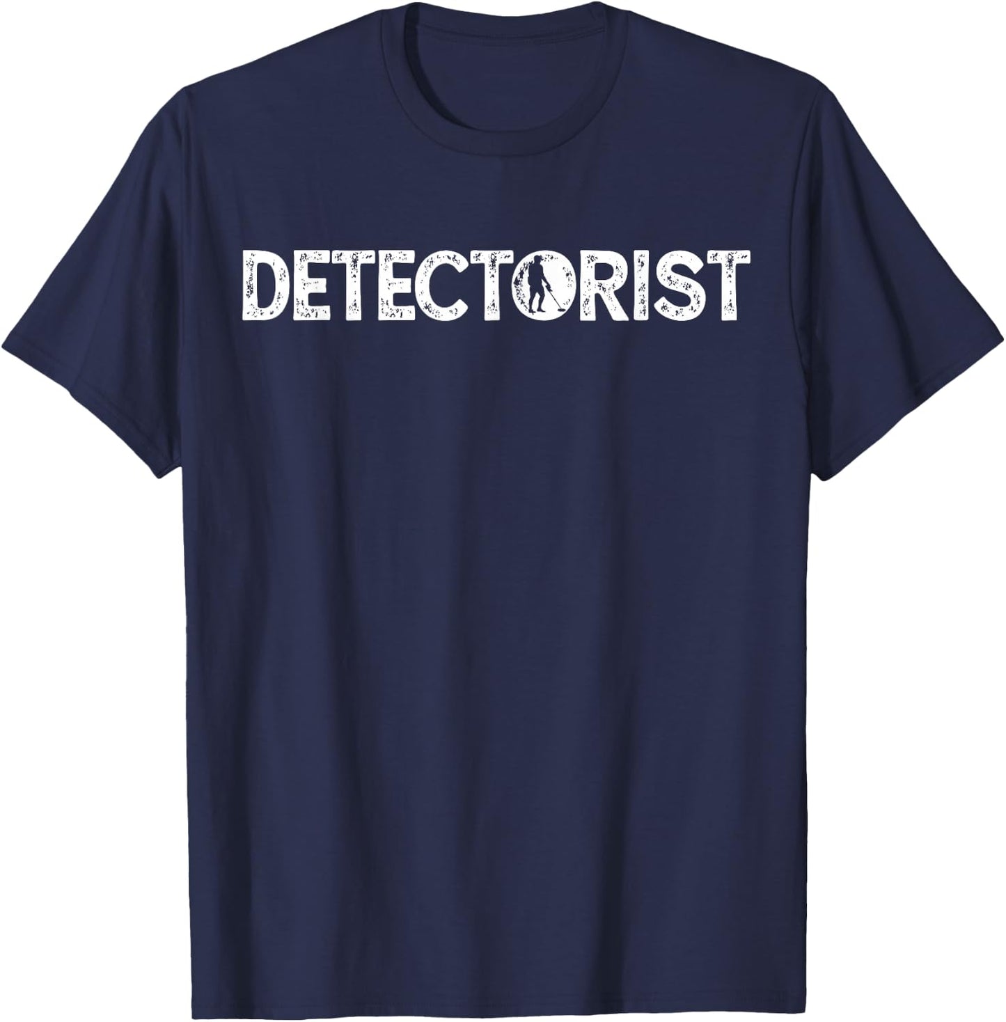 Detectorist Metal Detector T-Shirt - T-Shirt | Navy