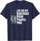Betsy Ross Flag USA - We are not descended from fearful men T-Shirt - T-Shirt | Navy