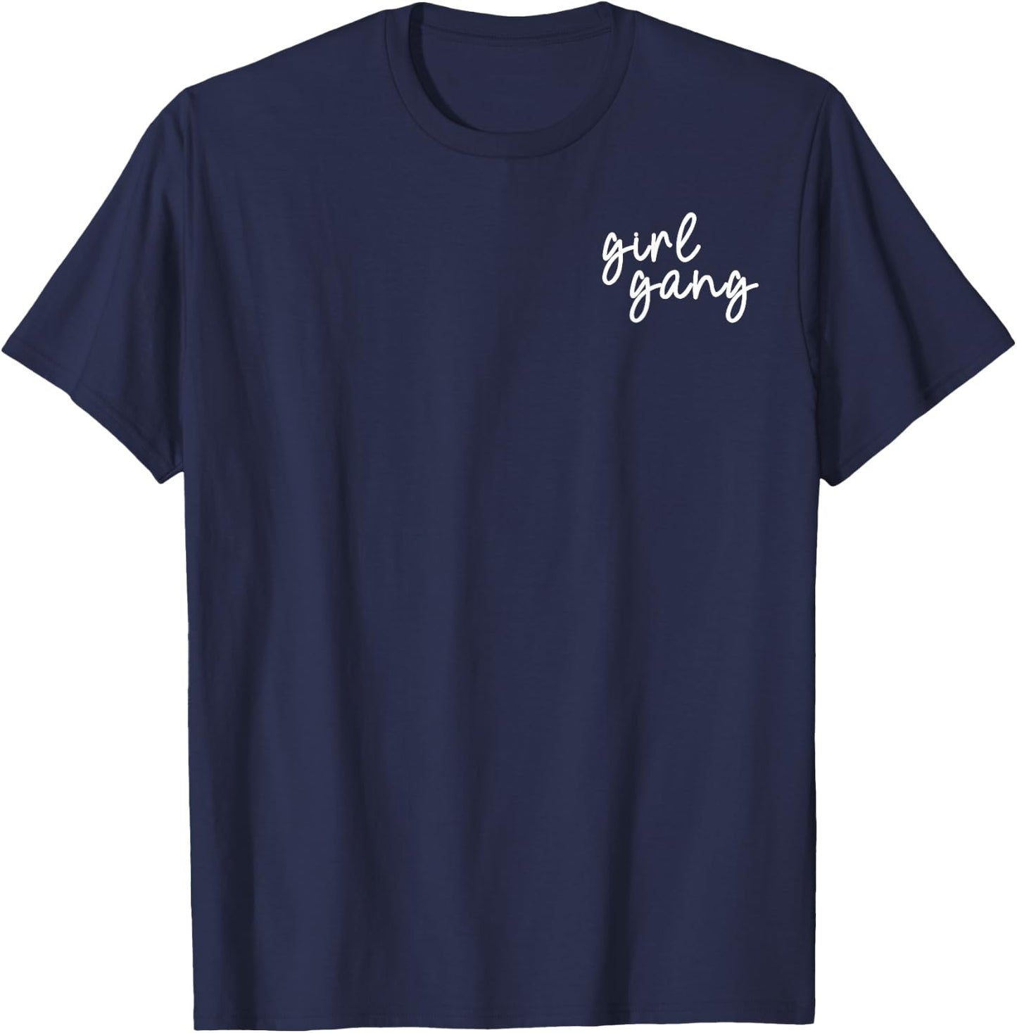 Girl Gang Cute Mommy and Me Matching T-Shirt - T-Shirt | Navy