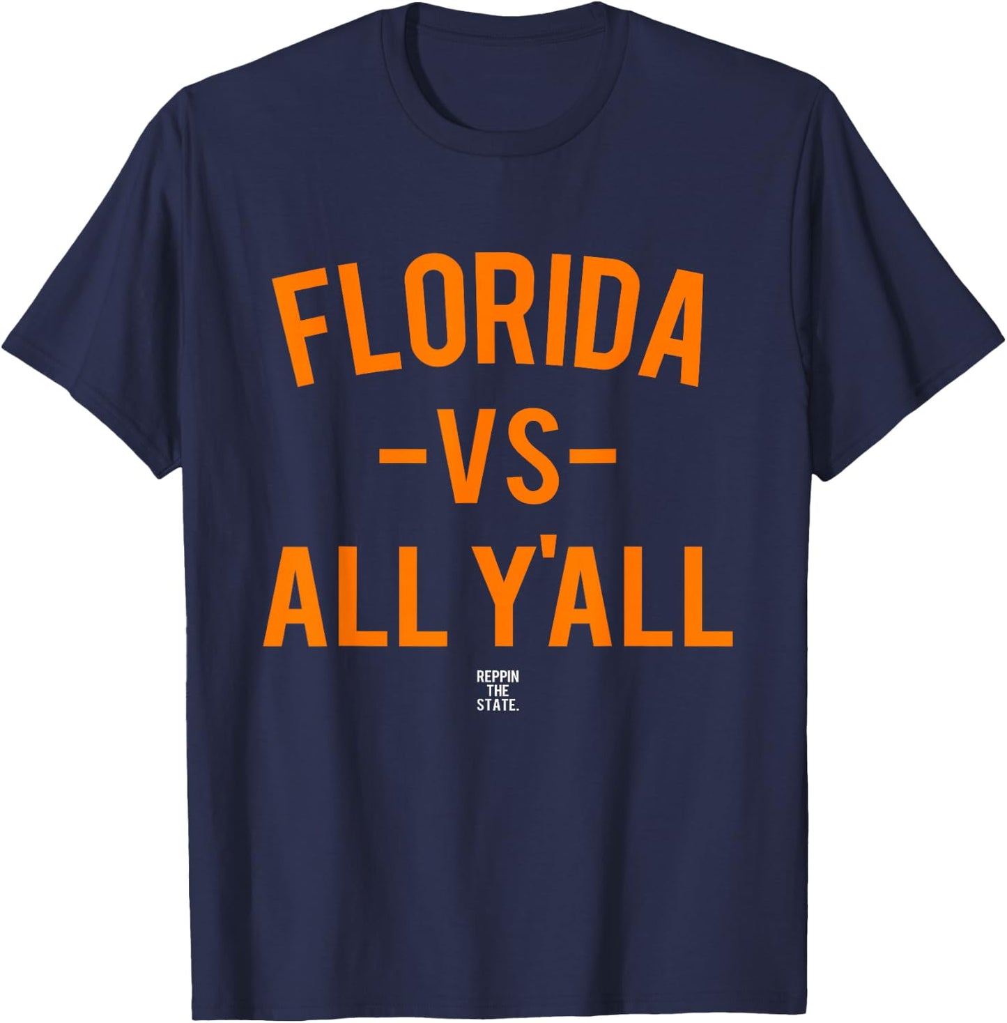 Florida Versus All Yall T-Shirt - T-Shirt | Navy